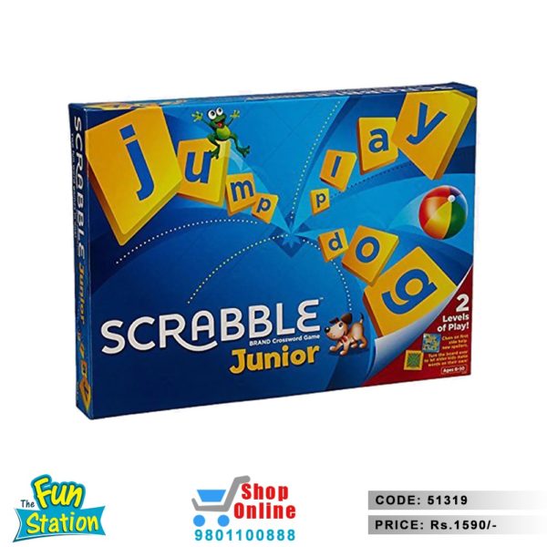 Mattel Junior Scrabble Crossword Game-51319