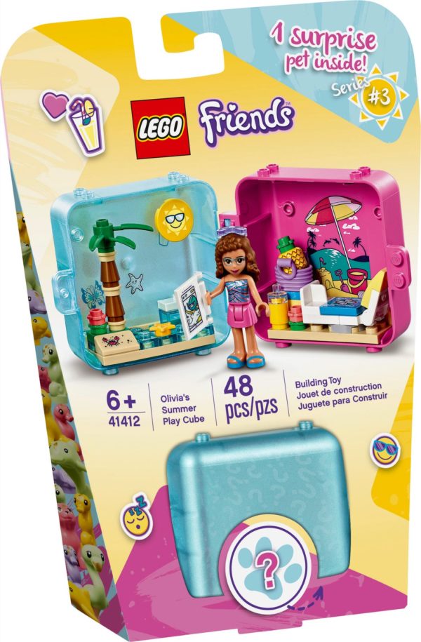 LEGO 41412 Friends Olivia’s Summer Play Cube