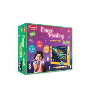 Funskool Handycrafts Finger Painting Glow in The Dark Space Explorer