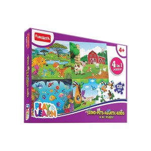 Dino Pets Aquatic Birds 4 In 1 Puzzle