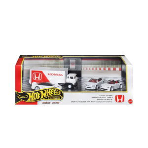 Hot Wheels Premium Collector Set Assortment - Honda Type R Heritage Vehicles Toy Minicars 4 Cars